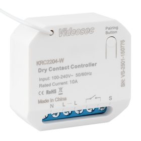   YLI ET-KRC2204-W 1 csatornás RF+Wifi vevőegység, 1x NO szárazkontaktus relé kimenettel