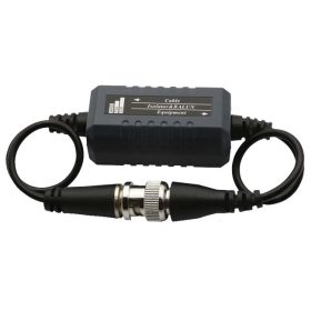    EuroVideo EVA-GB430CHD földhurok leválasztó TVI/AHD/CVI rendszerekhez, BNC csatlakozók, 2x 10 cm kábellel