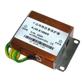    EuroVideo EVA-SP-IP1000 túlfeszültség- és villámvédelem GigaBit Ethernet hálózatokhoz, RJ45 csatlakozókkal