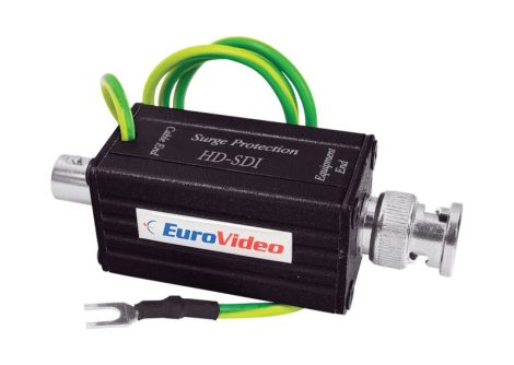 EuroVideo EVA-SP007 Túlfeszültség- és villámvédelem HD-SDI videojelre, 8 kV, 10 kA, 1 ns, BNC/BNC