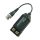 EuroVideo EVA-TGP430F(N) Csavartérpár átalakító és földhurok leválasztó, beépített video balun, BNC+15cm koax/csavarkötés