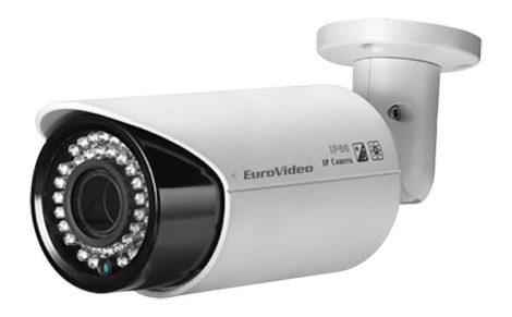  Eurovideo EVC-IP-BL823IPR 5MP/15fps, 2-3 MP/25fps, IP kamera, Dual stream, IR 30m, F 2,8-12mm, TD&N, vandál bizt, 1