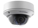   EuroVideo EVC-IP-DV13AP28S 1,3 MP IP IR dome kamera, 25 fps, 0,01 Lux, 2,8-12 mm optika, ICR, 30 m IR, 12 VDC/PoE