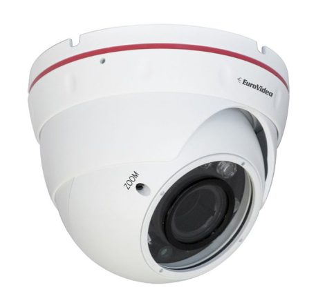 EVC-IP-DV806HIPD13  1/3"-os 1,3 MP-es IP IR dome kamera, dual stream, Aptina AR0130 CMOS, 2,8-12 mm, optika, 30 m IR