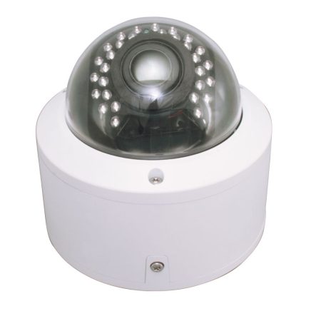  EuroVideo EVC-TC-DC1080PA28M 2 MP CVI dome kamera, 1/2,7" CMOS, 2,8-12 mm optika, ICR, 30 m IR, 12 V DC 400 mA