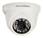   EuroVideo EVC-TG-DO380AI 1/3" HDIS 800 TV soros beltéri dome kamera, 3,6 mm, 10 m IR, 12 VDC, 0,5 A