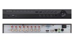   EVD-08/100HDS  8 csatornás H.264 asztali DVR, 4 hang BE, 12,5 fps/1080p max felbontás, 1x4 TB SATA HDD