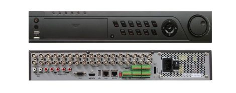 EVD-32/400A4-960 32 csatornás H.264 asztali DVR, 4 hang BE, 400 fps/960H max felbontás,16/8 alarm I/O,4x4 TB SATA HDD