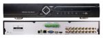    EuroVideo EVD-C16/200A1FH HD-CVI DVR, 16 CVI, vagy 12 CVI 4 IP bemenet, 1080p/12,5 fps, 720p/25 fps, 2x4 TB SATA HDD