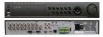    EuroVideo EVD-T16/400AO4FH HD-TVI Hybrid DVR, 16 cs., 400 fps/1080p, 4 audio BE, 1 audio KI, VGA,HDMI,4x4 TB SATA HDD