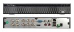   EuroVideo EVD-XIP16/400A1-4K 16 csatornás NVR, IP,400fps/16x4MP@25fps, 1 audio be, 1 audio ki, VGA, HDMI, 1x6 TB Seagate HDD