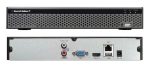   EuroVideo EVD-XIP16/400A1-4K 16 csatornás NVR, IP,400fps/16x4MP@25fps, 1 audio be, 1 audio ki, VGA, HDMI, 1x6 TB Seagate HDD