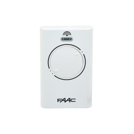 Trasmettitore FAAC XT2 2 Canali 433 MHz SLH LR – 7870071, Long Range, Codice SLH Anticlone, Colore Nero