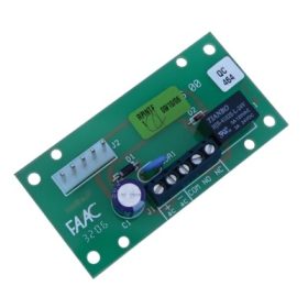    FAAC F787725 868 DS Plus 1 rádiós vevő egység, 868 MHz, max 100 csatorna szám, IP44, interferencia csökkentés