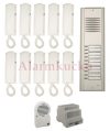 FARFISA FA/KIT10V SZETT, 10 lakásos audió kaputelefon szett FARFISA FA/KIT10V SZETT, 10 lakásos audió kaputelefon szett