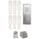  ACI FARFISA FA/KIT6V Kaputelefon szett