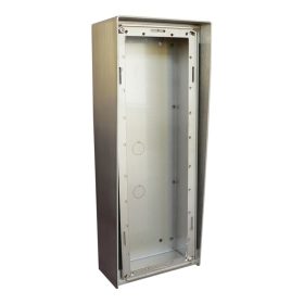    ACI FARFISA FA/MA93 Kültéri vandálbiztos falra szerelhető, rozsdamentes acél, 3 modulos esővédő ház