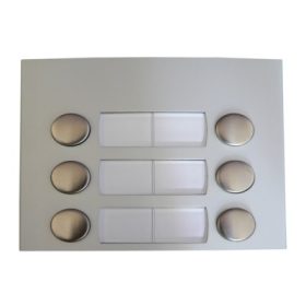    ACI FARFISA FA/MD226 MODY előlap 6 nyomógombbal két oszlopos kivitelben
