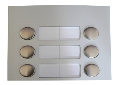  ACI FARFISA FA/MD226 MODY előlap 6 nyomógombbal két oszlopos kivitelben