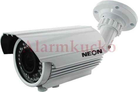 FCI 1320DNW NEON HD-CVI Kültéri D&N IR kamera, 1MP CMOS, 720p/25fps felbontás, 2.8-12mm, valós D&N, max.: 40m IR táv (42 LED), 12V DC, fehér