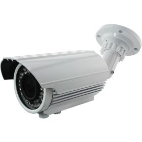   GNext FCI 2320 1080p HD-CVI Kültéri D&N IR kamera, 2MP CMOS, 1080p/25fps felbontás, 2.8-12mm, valós D&N, max.: 27-35m IR táv (42 IR LED), 12V DC, fehér, Minden HDCVI gyártmányú rögzítővel kompatibilis