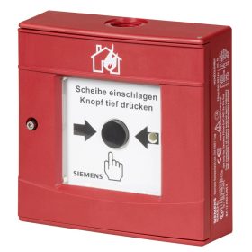   Siemens FDM223-EX C-NET(Cerberus PRO)/FDnet címezhető gyújtószikramentes kézi jelzésadó robbanásveszélyes területre