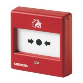   Siemens FDM365-RP Cerberus FIT címezhető kézi jelzésadó visszaállítható műanyag lappal, süllyesztett, direkt működés