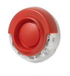   Siemens FDS366-RW Cerberus FIT címzett hang-fényjelző, fehér LED, piros