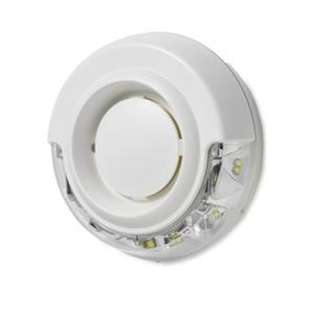 Siemens FDS366-WW Cerberus FIT címzett hang-fényjelző, fehér LED, fehér