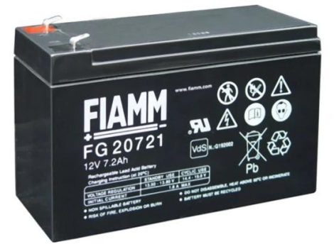 FIAMM FG10721 FIAMM akkumulátor 6V 7,2Ah