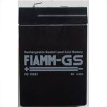 Fiamm FG 10401  AKKUMULÁTOR, 6V.-4,5Ah, FIAMM GS