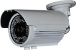   GNext FH6880W Kültéri IR kamera, 800TV sor, UTC OSD, max.45-60m IR táv (72db), 6.0-22mm (43,6°-12,5°), 12V DC, fehér, 2 év gar.