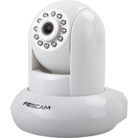 Foscam FI9821EP beltéri PoE IP kamera, 70 fok, 1280x720p, fehér