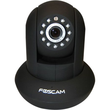 Foscam FI9821EP beltéri PoE IP kamera, 70 fok, 1280x720p, fekete