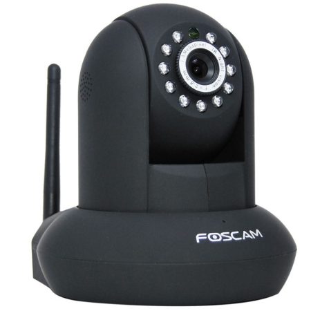 Foscam FI9821P beltéri WiFi IP kamera, 70 fok, 1280x720p, fekete