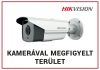 Egyéb gyártó FM-02 Magyar nyelvű figyelmeztető matrica: "Kamerával megfigyelt terület", 148x105 mm Egyéb gyártó FM-02 Magyar nyelvű figyelmeztető matrica: "Kamerával megfigyelt terület", 148x105 mm