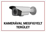   Egyéb gyártó FTB-KMT01 Műanyag figyelmeztető tábla: "Kamerával megfigyelt terület", 210x300x1 mm