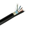 FTP 100 légkábel CAT5e kültéri árnyékolt UV védett, 4 x 2 ér, feszítőszállal, 100 m FTP 100 légkábel CAT5e kültéri árnyékolt UV védett, 4 x 2 ér, feszítőszállal, 100 m