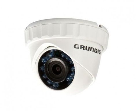 GRUNDIG GCT-K0123E, kültéri HD-TVI (2MP) IR LED-es dóm kamera, f=2.8mm (105°) - CONNECT LINE