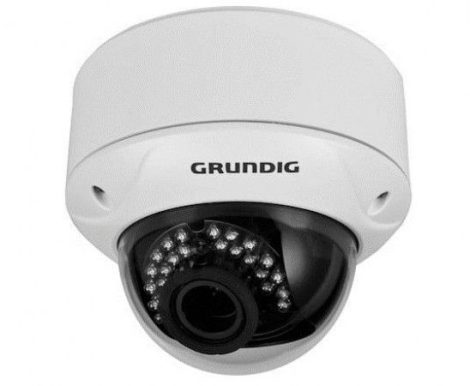 GRUNDIG GCT-K1326V, kültéri HD-TVI (2MP) / ANALÓG HIBIRD IR LED-es dóm kamera, f=2.8-12mm (103°-32.1°) - PROFESSIONAL LINE