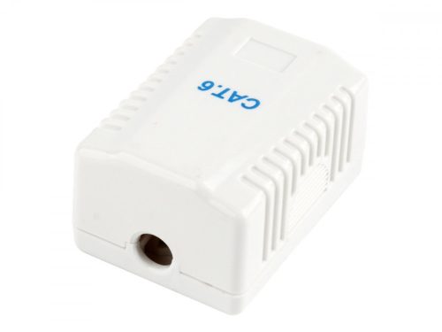 Gembird NCAC-1F6-01 FTP Cat6 1xRJ45 Árnyékolt Cat6 fali aljzat, 1 portos