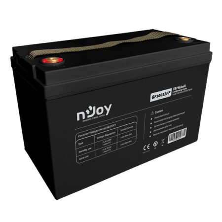 NJOY akkumulátor - GP10012FF (12V/100Ah, T11, zárt, gondozás mentes, AGM)