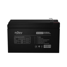   NJOY Szünetmentes Akkumulátor - GPL09122F (12V/9Ah, Long-life, T2/F2, zárt, gondozás mentes, AGM)