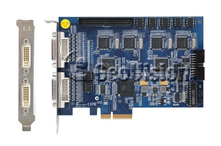 GV 1120B/16 16 csatornás megfigyelő rendszer max 100 fps, max 704x576 felb., 16 audio, PCI-E 4x