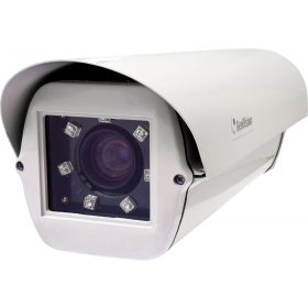   GV LPR CAM 10A Speciális Rendszámfelismerő kamera, IP66 ház+konzol, 5-50mm optika, BNC