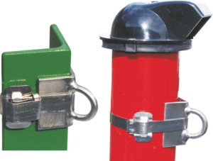 Metz H300 Uniszem, négyszög-, szögvas- és köroszlopra, 40 mm szelvénymérettől