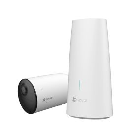   Ezviz HB3-Halow kit (2K,1+1) 3 MP fix IR IP csőkamera, wifi, SD, akkumulátor, IP65, bázisállomással