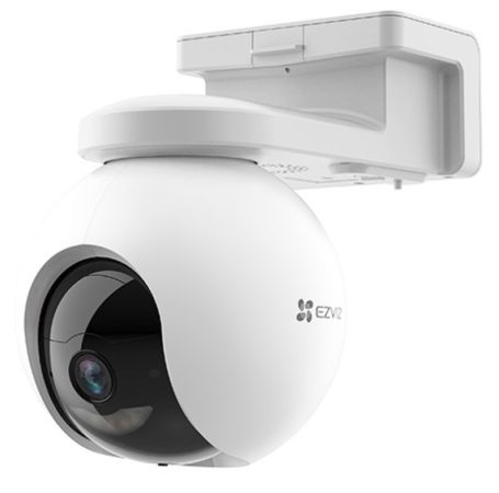 Ezviz HB8 2K+ 4 MP fix IR IP PT dómkamera, wifi, beépített tárhely (32GB), akkumulátor, IP65, mikrofon, hangszóró