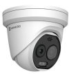 Hikvision HM-TD1228-2/G1/T3A IP hő- (256x192) 90°x65,4° és láthatófény (5 MP) kamera, -20°C-150°C