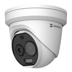   Hikvision HM-TD1228T-3/G1/T3A IP hő- (256x192) 50°x37,3° és láthatófény (5 MP) kamera, -20°C-650°C